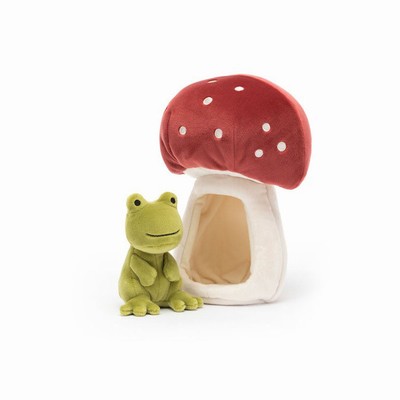 Jellycat Forest Fauna Frog USA | 87103CIHY